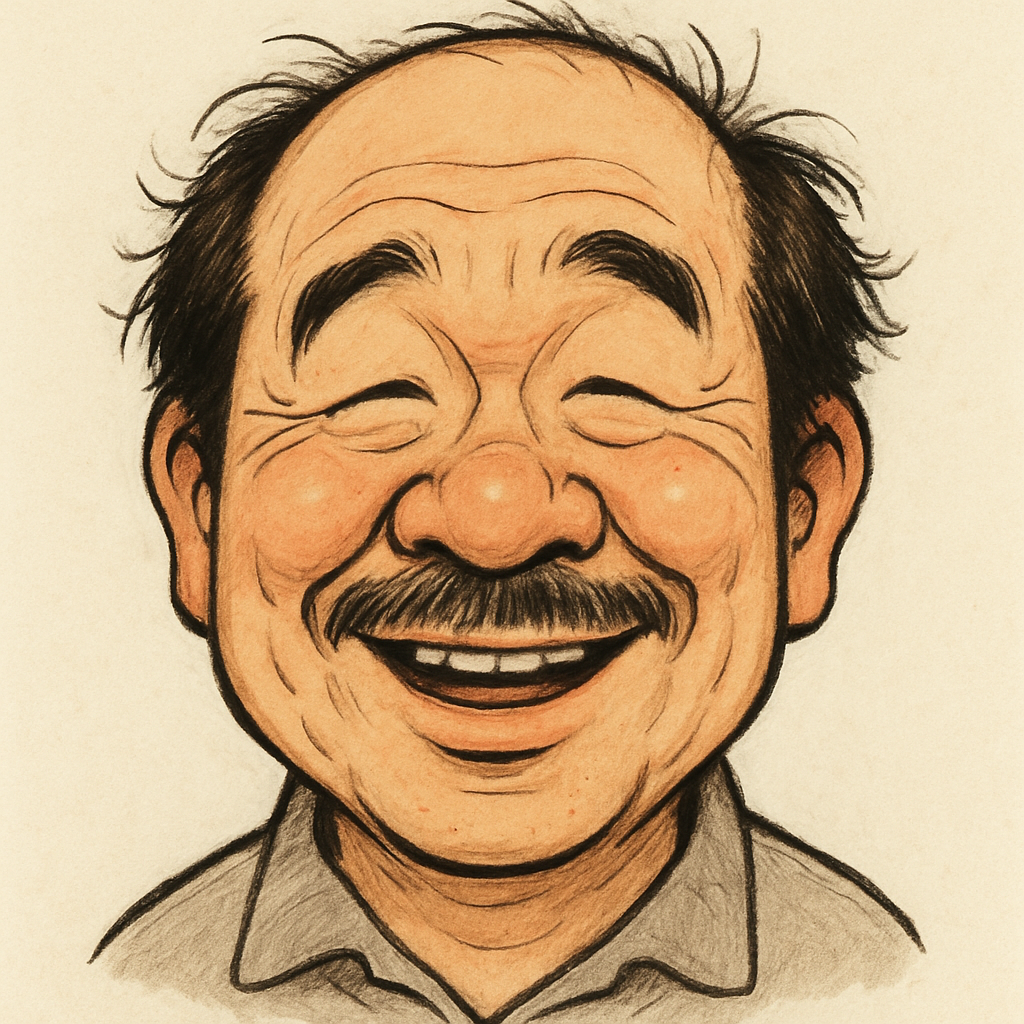 おじさんの顔