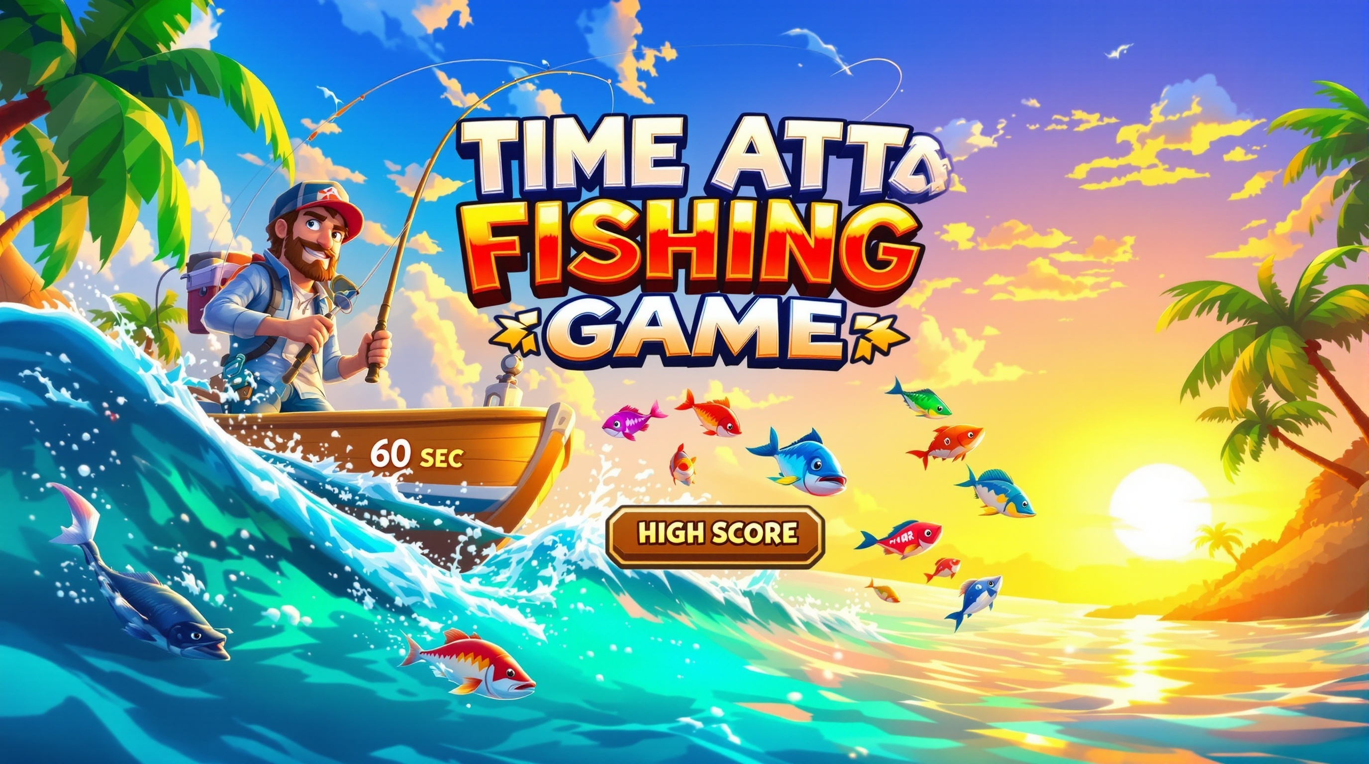 🎣 レトロ釣りゲーム